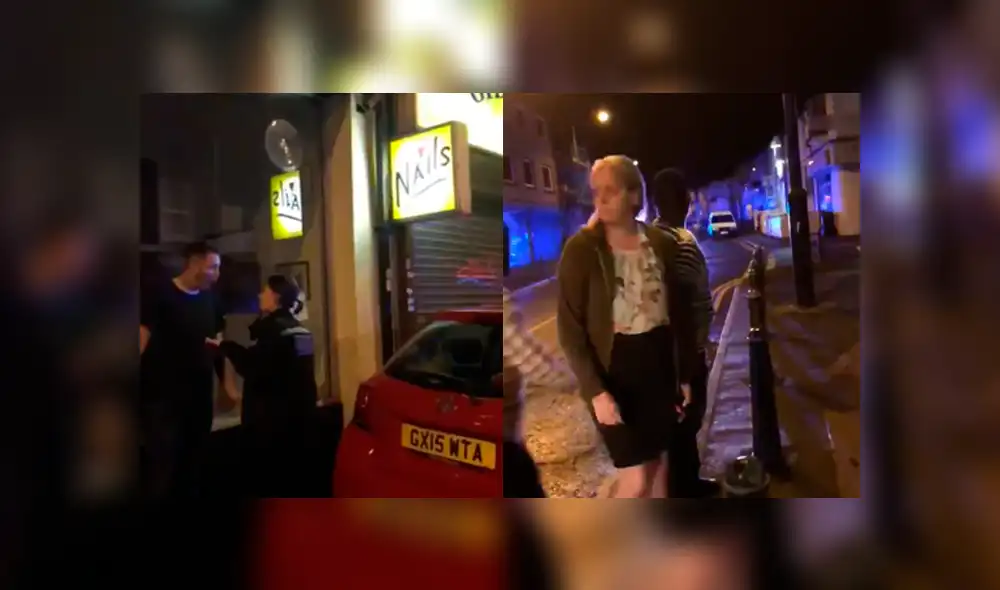 Desliza a la izquierda para ver la temeraria maniobra subida a YouTube. Foto: Captura.