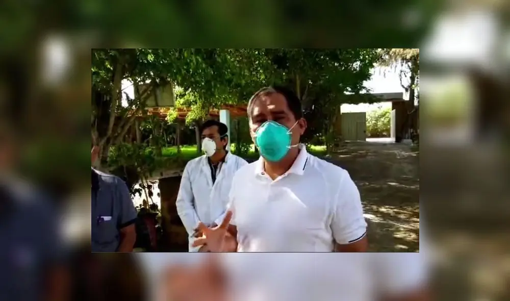 Juan Carlos Morillo, gobernador regional de Áncash.