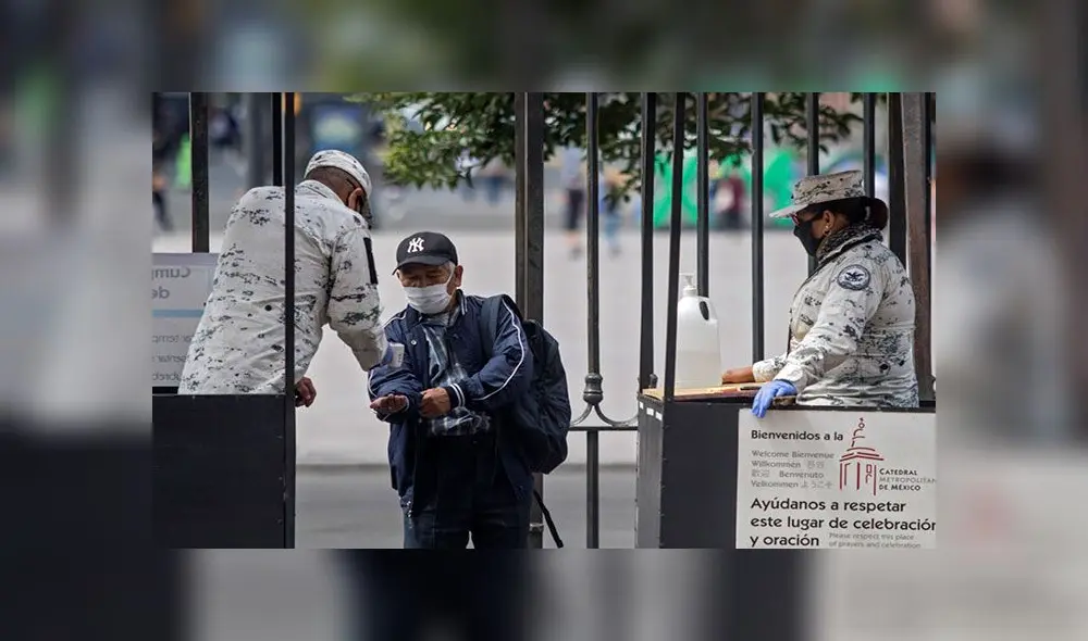 México es uno de las siete naciones que tienen 400.000 contagiados de COVID-19 en el mundo. Foto: AFP México es uno de las siete naciones que tienen 400.000 contagiados de COVID-19 en el mundo. Foto: AFP