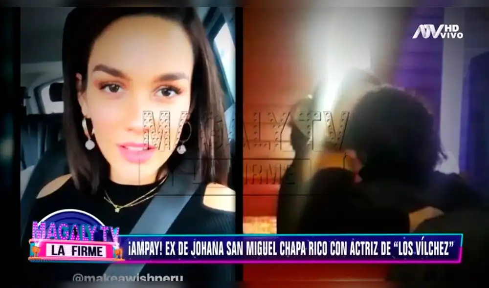 Ex de Johanna San Miguel es captado besando a conocida actriz [VIDEO]