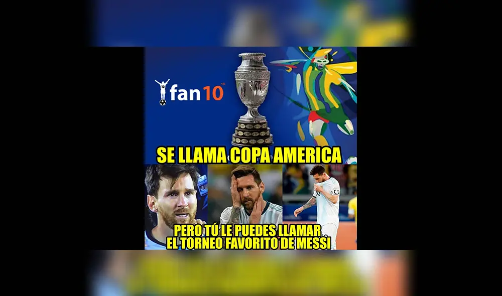 Argentina vs Brasil: memes de Messi tras caer en semifinal.