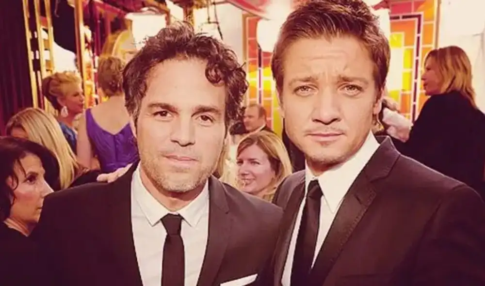Mark Ruffal y Jeremy Renner son conocidos por sus participaciones en las películas de Marvel. Foto: difusión