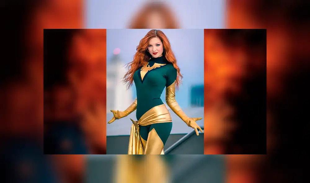 Instagram: chica hace sexy cosplay de 'Phoenix', el personaje de Sophie Turner en X-Men [FOTOS]