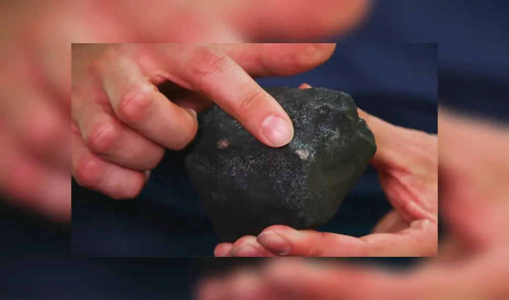 La molécula de proteína fue hallada en un meteorito que cayó en la Tierra hace 30 años. Foto referencial: University of Alberta.