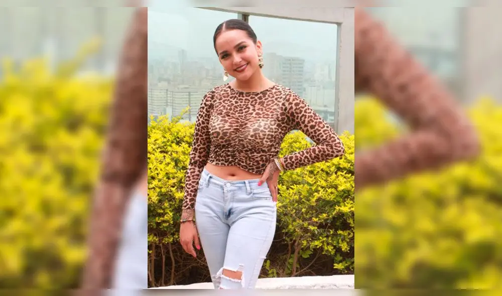 La salsera se pronunció luego de señalar al hermano de su colega como su presunto agresor. Foto: Verónica Calderón