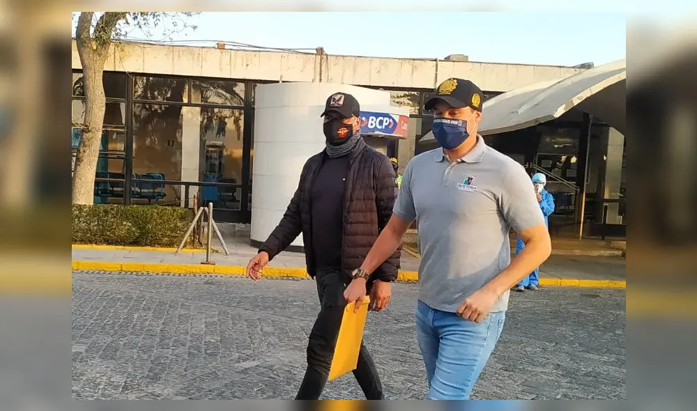 Alcalde de La Victoria, George Forsyth, estuvo en Arequipa.