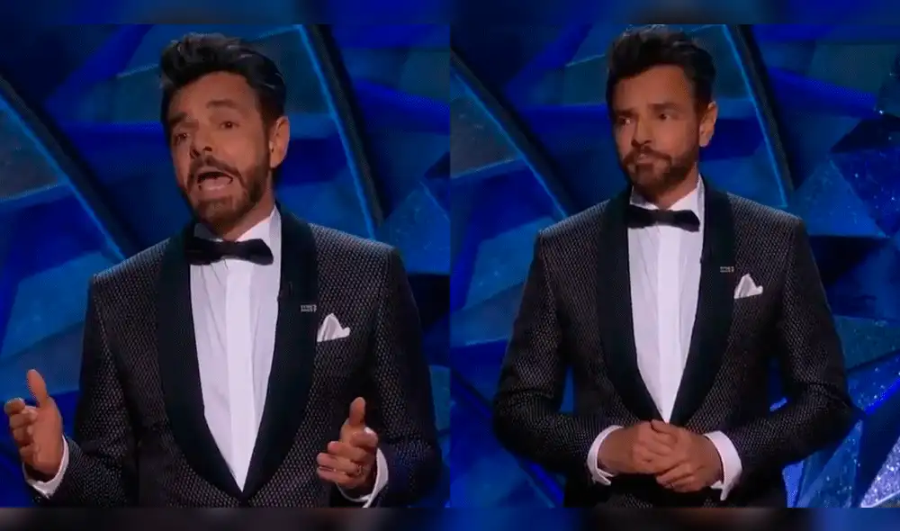 Oscar 2018: Eugenio Derbez pasó incómodo momento por chiste sobre Donald Trump