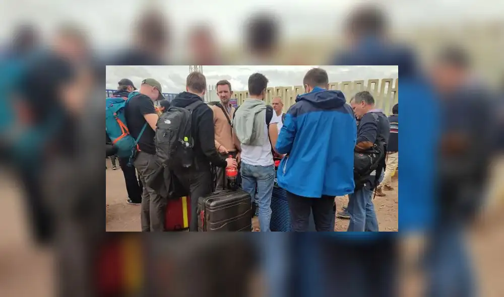 Turistas varados en Machu Picchu. Foto: referencial.