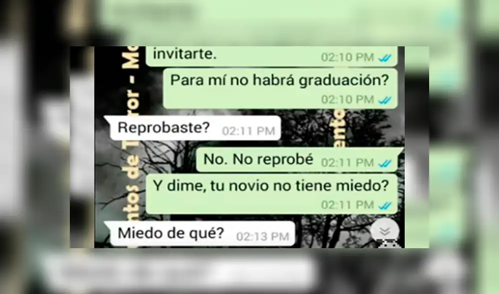 WhatsApp: escalofriante relato se vuelve viral y provoca terror en las redes [FOTOS]