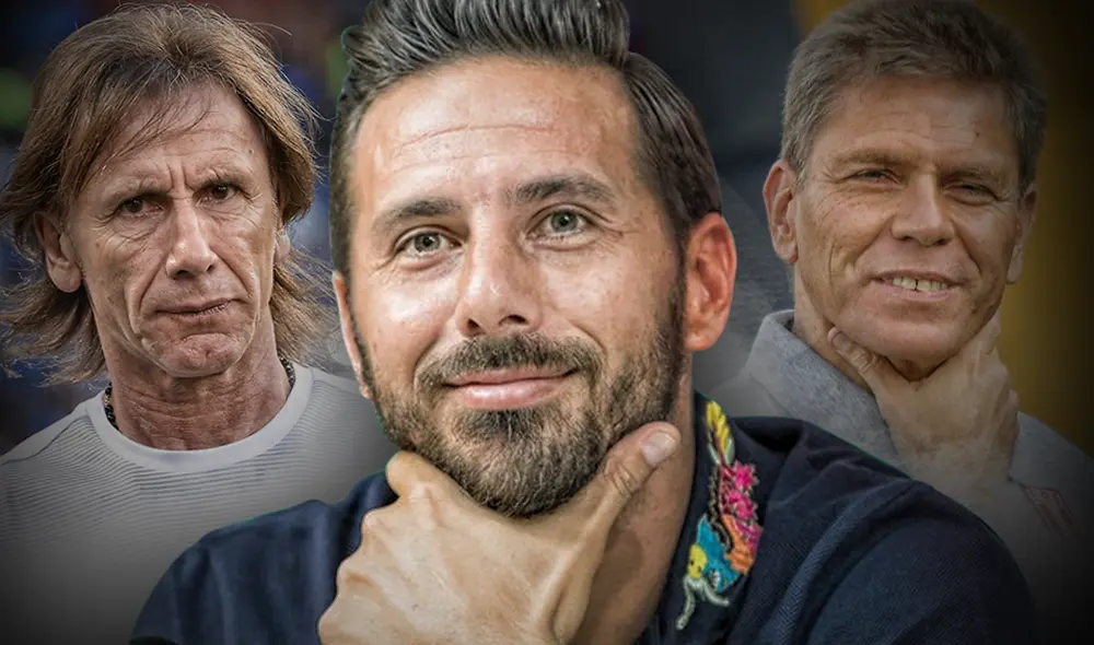 Elección de Claudio Pizarro entre Paulo Autori y Ricardo Gareca.