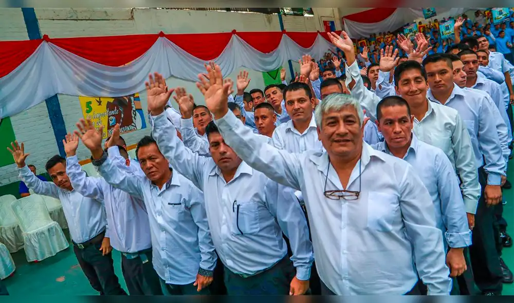 Internos del penal Lurigancho iniciaron el año escolar 2019 
