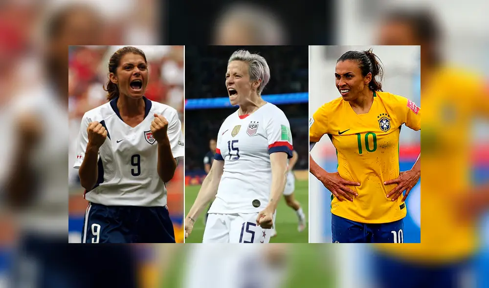 Descubre a las futbolistas más influyentes del mundo del deporte. (Foto: Composición) Descubre a las futbolistas más influyentes del mundo del deporte. (Foto: Composición)