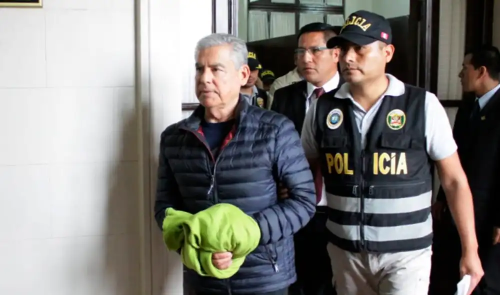 César Villanueva se encuentra detenido desde el martes 26 de noviembre. Foto: Poder Judicial.