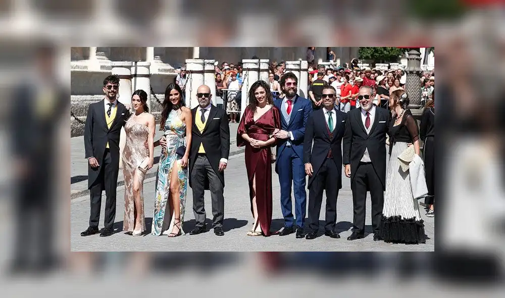 Sergio Ramos y Pilar Rubio: vestido de la novia impresiona a fans [VIDEO]