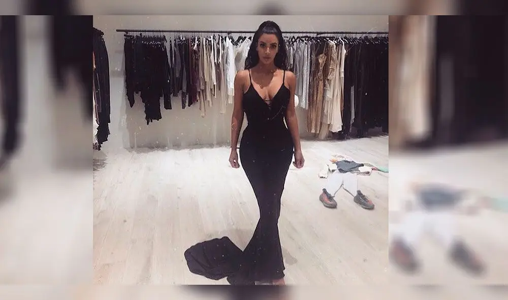Kim Kardashian mostró parte íntima por casualidad al posar en transparencias [FOTO]
