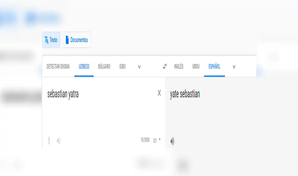 Google Traductor: Fan coloca Sebastián Yatra en app y queda en shock con polémico resultado [FOTOS] 