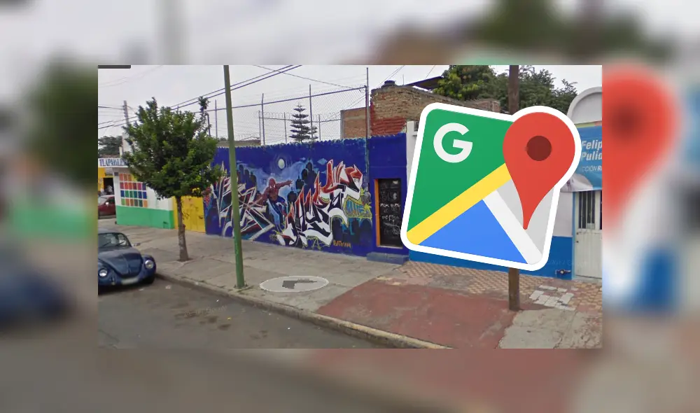 Desliza para ver los detalles de este curioso hallazgo hecho por Google Maps. Foto: Captura.