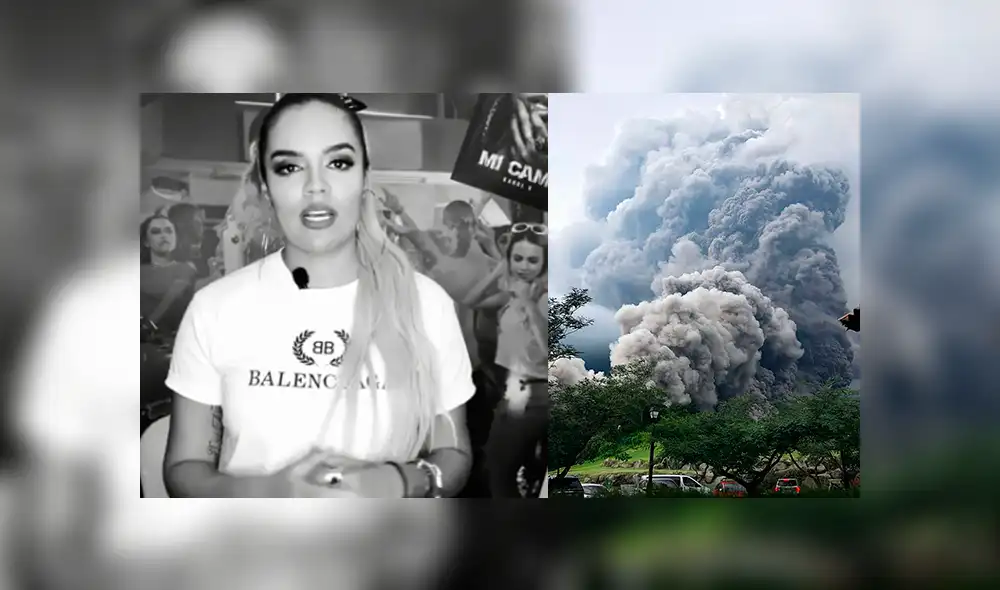 Karol G y su gesto a favor de afectados por erupción de volcán en Guatemala