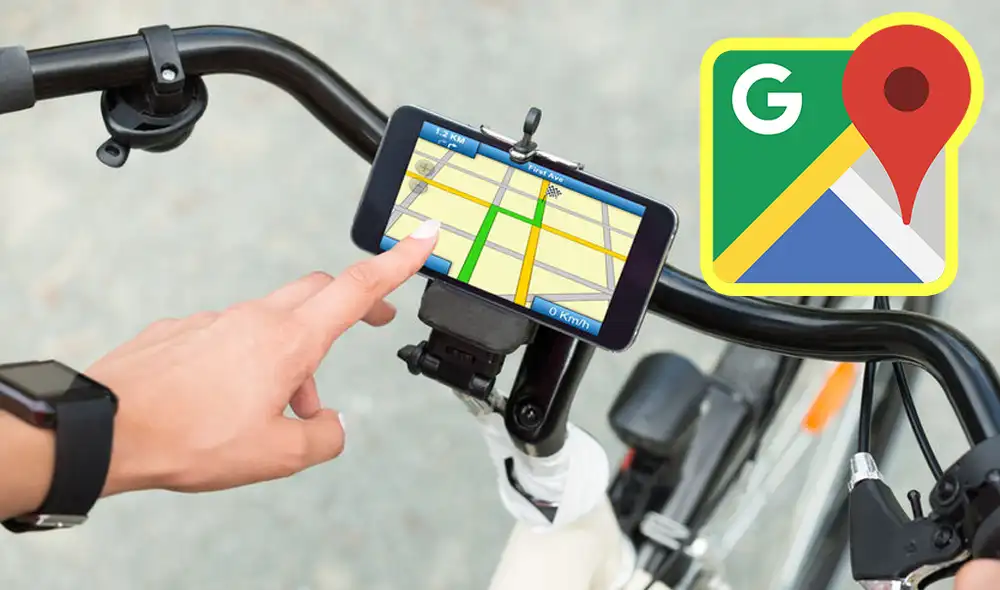 Conoce la nueva característica dirigida a los ciclistas que usan Google Maps. | Foto: Composición La República