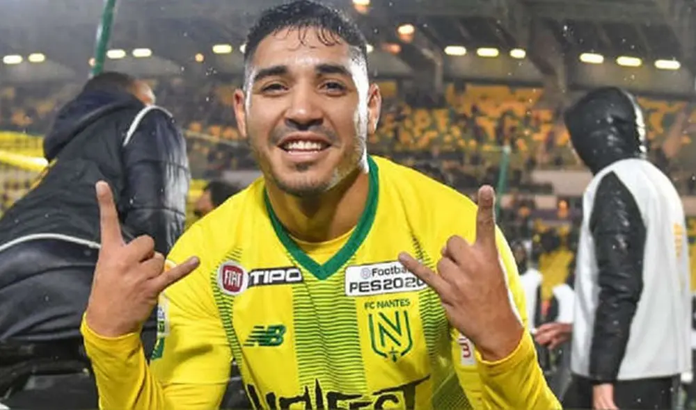 Percy Prado hizo su debut en la Ligue 1 con Nantes el pasado 31 de enero. Foto: Nantes FC.