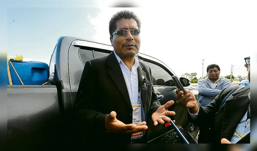 postura. Aduviri dice que fue positivo pedir gas a Bolivia.