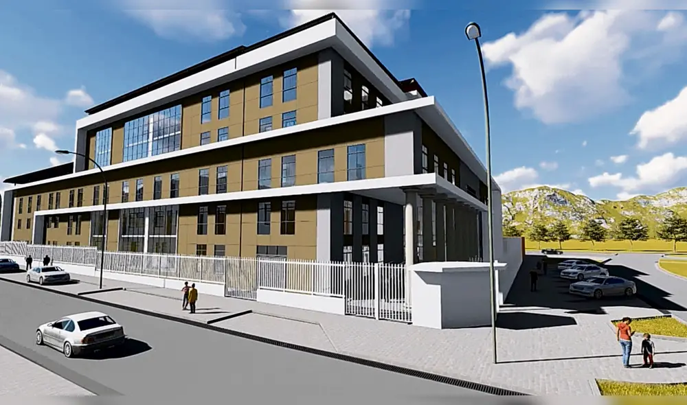 Nueva sede. Maqueta de la sede judicial a construir en Cajamarca. Nueva sede. Maqueta de la sede judicial a construir en Cajamarca.