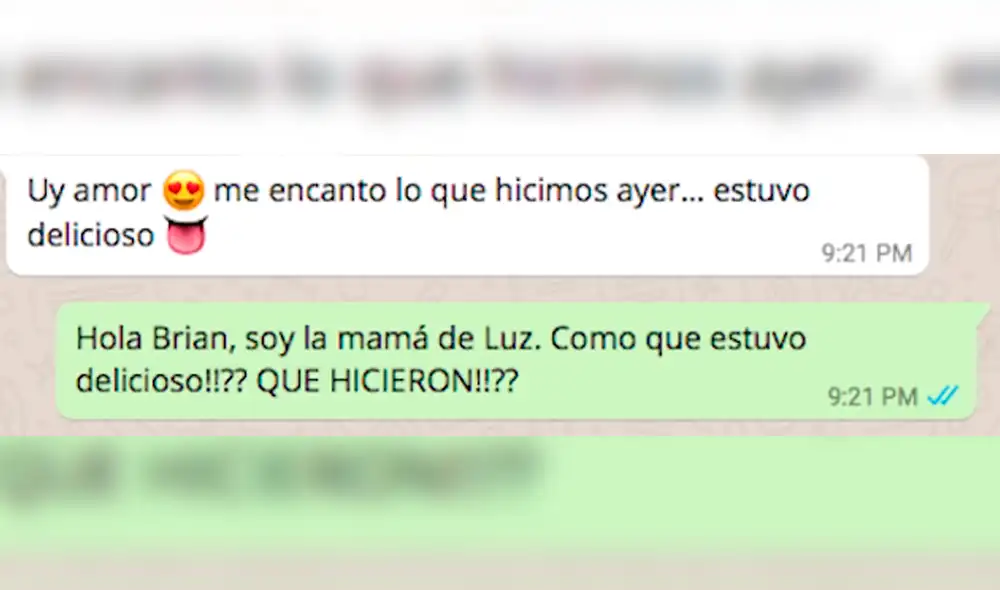 WhatsApp: tenía 'picante' conversación con su novia y fue sorprendido por su suegra [FOTO]