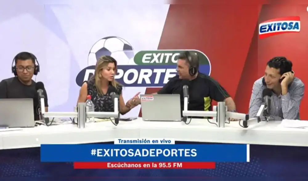 La periodista deportiva no se quedó callada y tildó de ‘machistas’ los comentarios que su compañero Gonzalo Nuñez realizó en vivo.