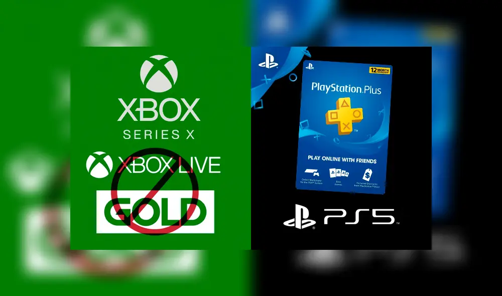 El mayor competidor de la PS5 ha eliminado la suscripción anual al servicio de juego online en su tienda. ¿Será una jugada para competir contra Sony? Imagen: Microsoft/Sony