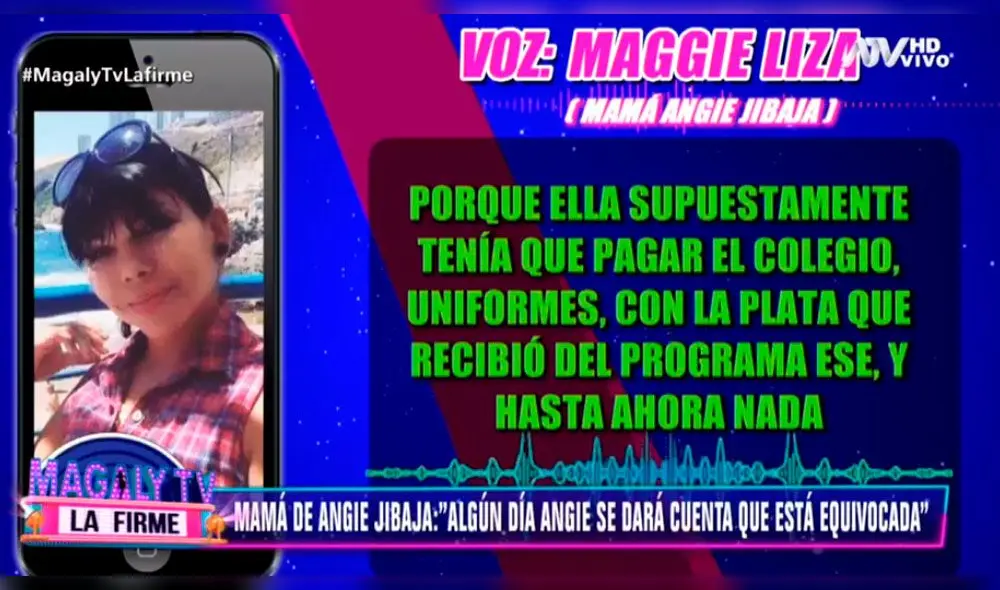 Maggie Liza tilda de "loca" a su hija Angie Jibaja tras ser acusada de robo [VIDEO]
