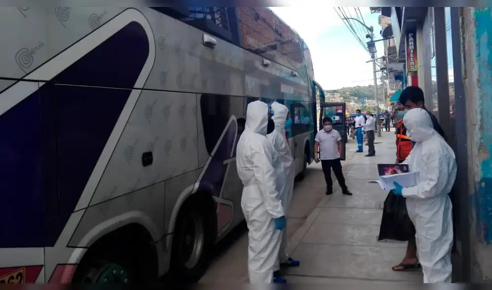 Arriban pasajeros a Bagua Arriban pasajeros a Bagua