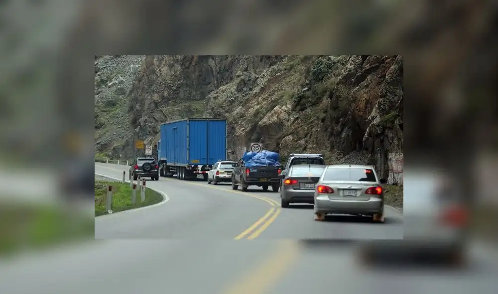 Sutran informó que la Carretera Central permanecerá cerrada hasta el domingo 