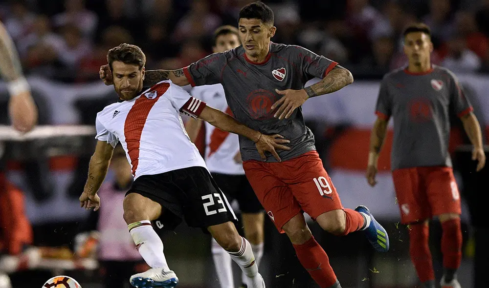 Sigue aquí EN VIVO ONLINE el River Plate vs. Independiente por la jornada 14 de la Superliga Argentina 2019-2020. | Foto: AFP Sigue aquí EN VIVO ONLINE el River Plate vs. Independiente por la jornada 14 de la Superliga Argentina 2019-2020. | Foto: AFP