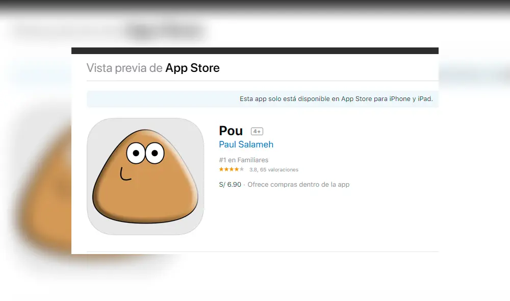 El fin de una era. 'Pou', la mascota virtual para Android ha sido eliminado de Google Play.