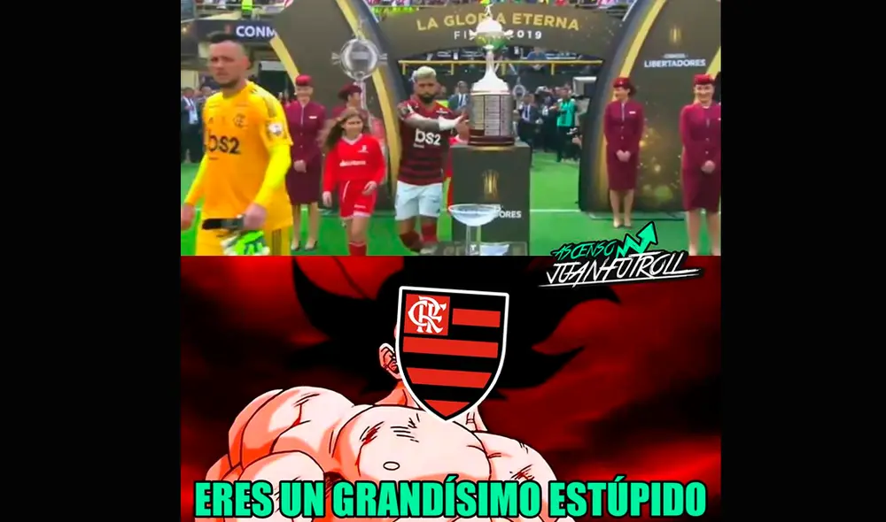 La final de la Copa Libertadores entre River Plate y Flamengo generó hilarantes memes en Facebook. La final de la Copa Libertadores entre River Plate y Flamengo generó hilarantes memes en Facebook.