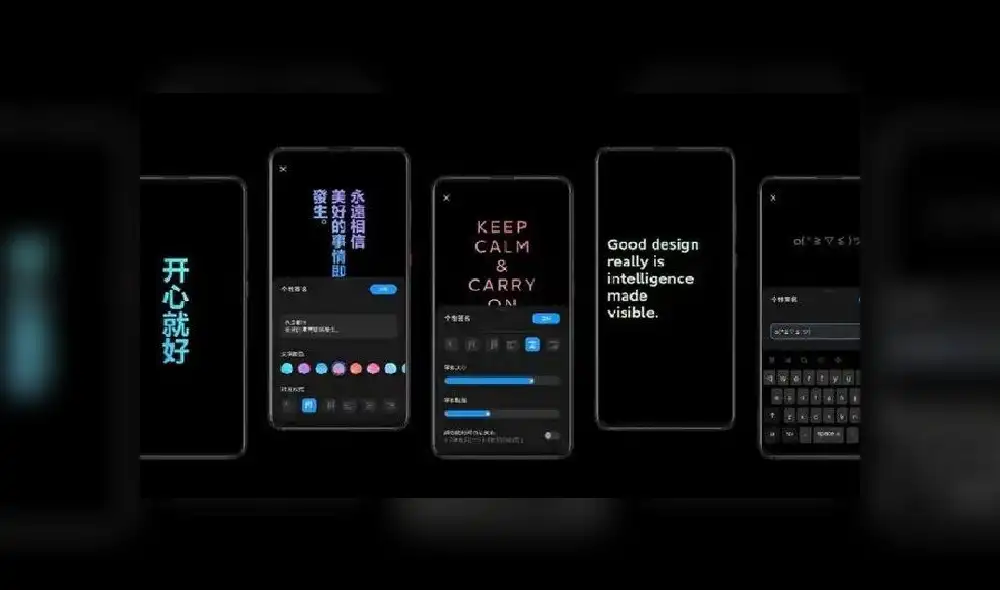 MIUI 12 de Xiaomi llega con características como el modo oscuro global.
