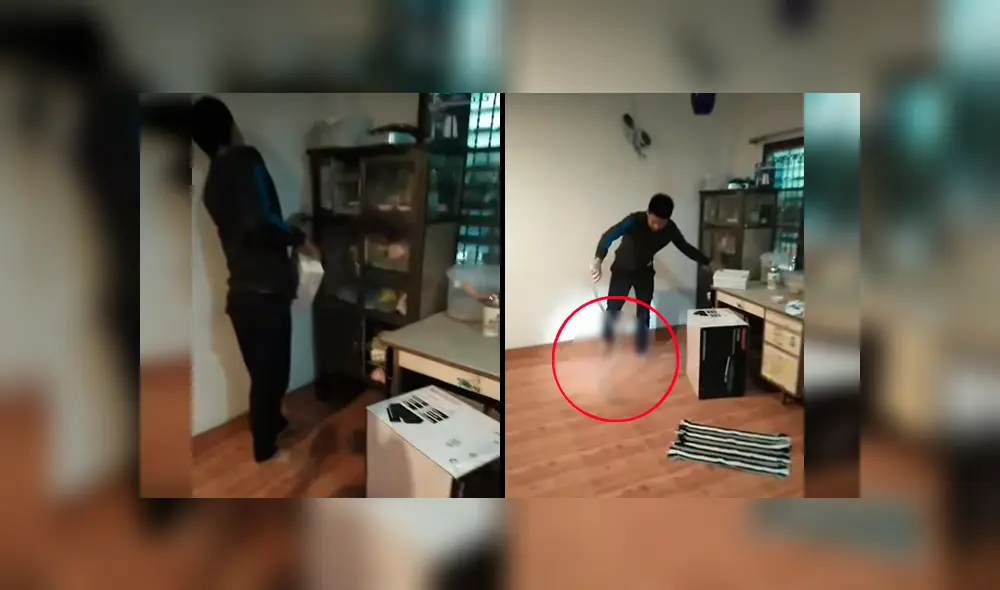 Escucha extraños sonidos dentro de armario, lo abre y encuentra terrorífica criatura [VIDEO] 