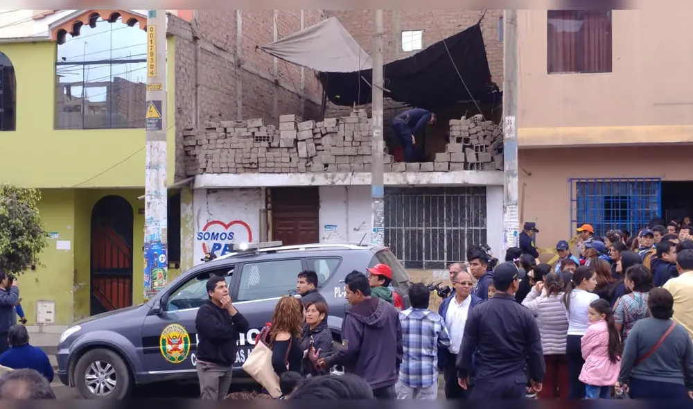 Personal policial llegó hasta la zona para investigar. Personal policial llegó hasta la zona para investigar.