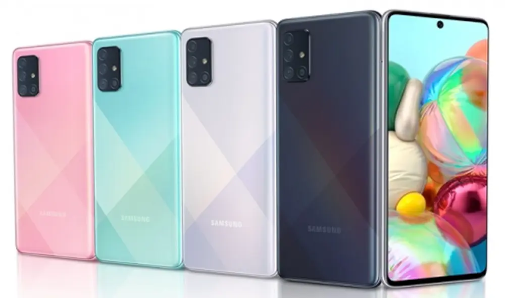 El Samsung Galaxy A72 sería presentado en 2021. Fotos: TheElec