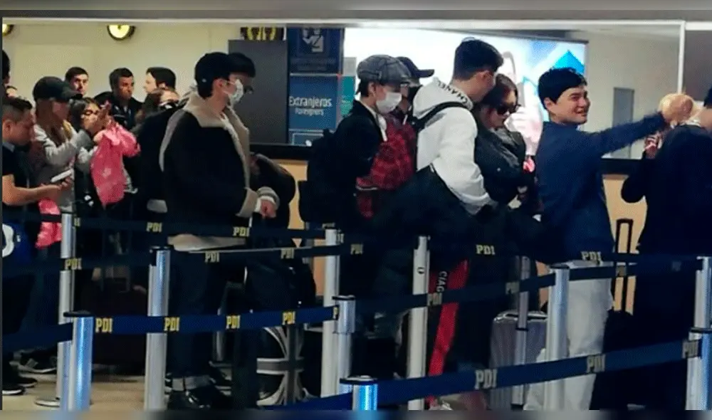 Asi fue la llegada de Super Junior, EXO, NCT y Red Velvet a Chile [VIDEOS]