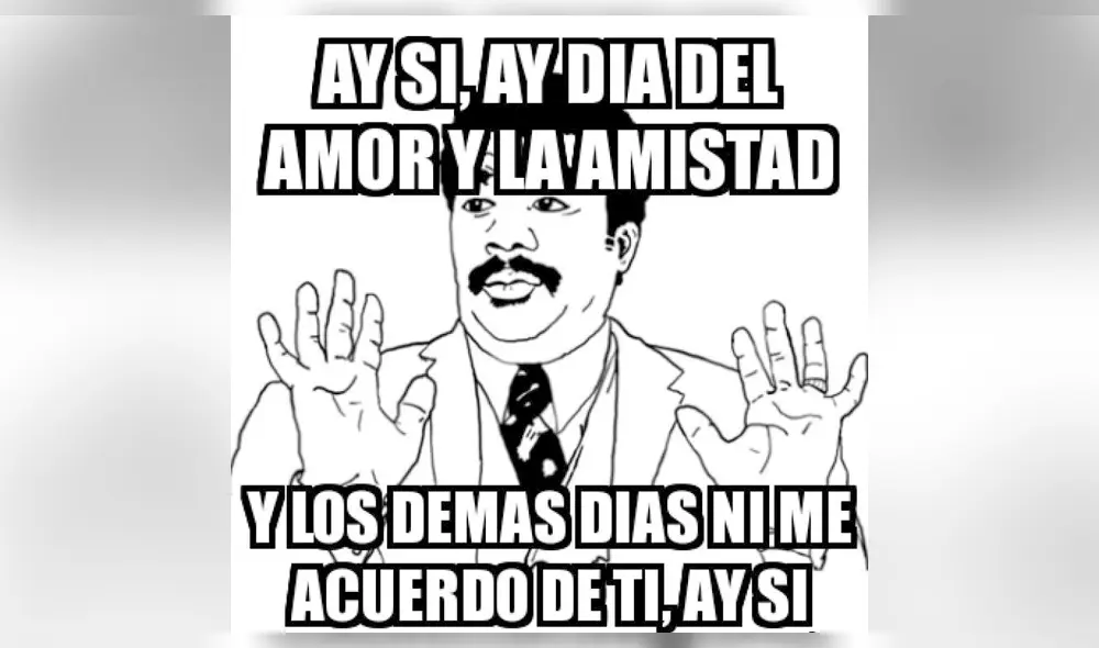 San Valentín: los memes más graciosos para compartir en WhatsApp y Facebook [FOTOS]
