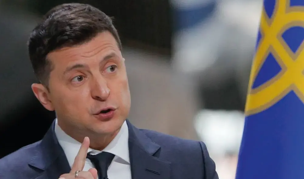 Volodymyr Zelensky, presidente de Ucrania, inició su mandato en abril del 2019. Foto: EFE