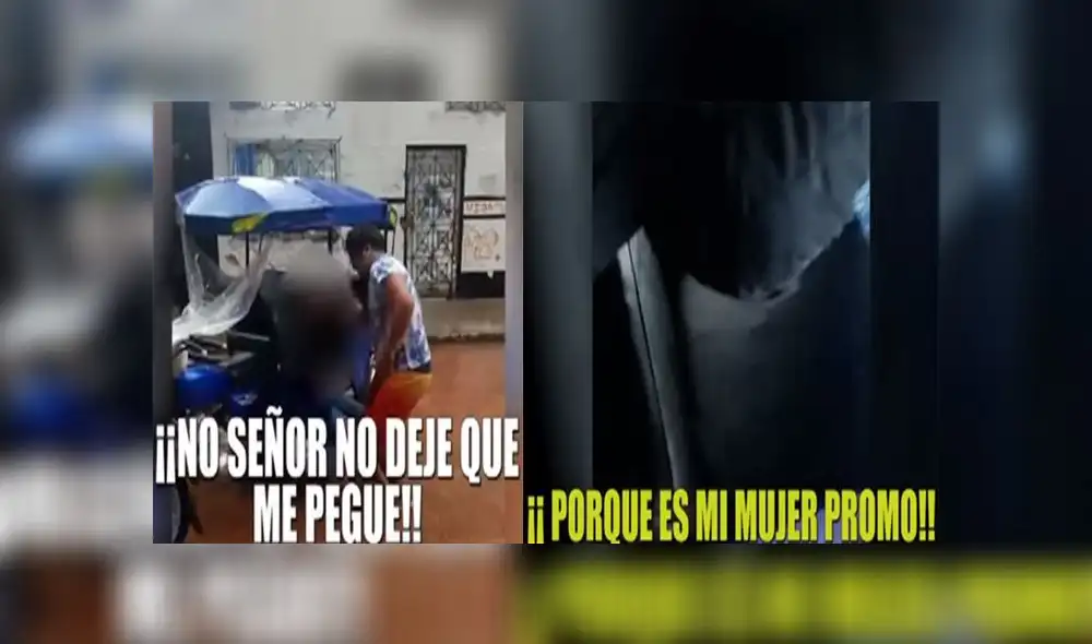 Pucallpa: hombre golpea brutalmente a su pareja por no darle clave de su Facebook [VIDEO]