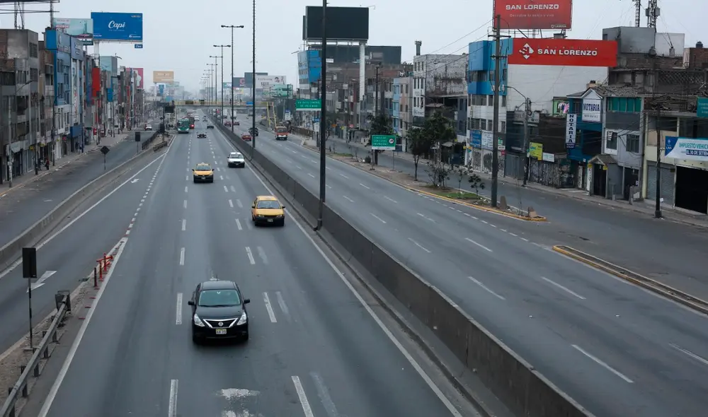 Poco tránsito vehicular durante este domingo 20 de setiembre. Foto: John Reyes/La República. Poco tránsito vehicular durante este domingo 20 de setiembre. Foto: John Reyes/La República.