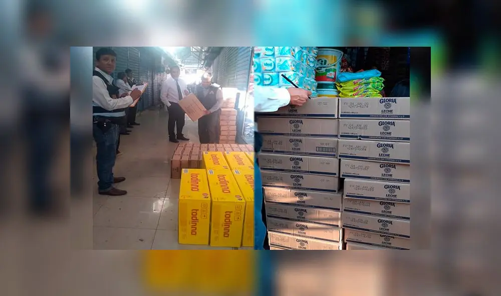 Policía encontró las cajas de mercadería robadas, en un mercado del Avelino Policía encontró las cajas de mercadería robadas, en un mercado del Avelino