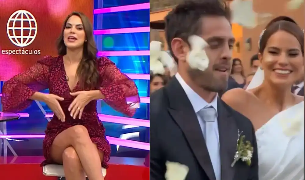 Valeria Piazza responde tras críticas a su boda con Pierre Cateriano. Foto: composición LR/ captura de América TV/ @ethelpozo/Instagram Valeria Piazza responde tras críticas a su boda con Pierre Cateriano. Foto: composición LR/ captura de América TV/ @ethelpozo/Instagram