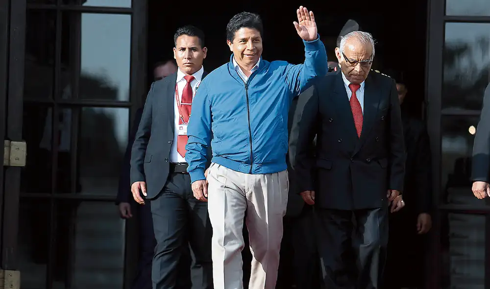 Cuestionado. El presidente Pedro Castillo, además, afronta un tercer pedido de vacancia presidencial. Foto: Presidencia