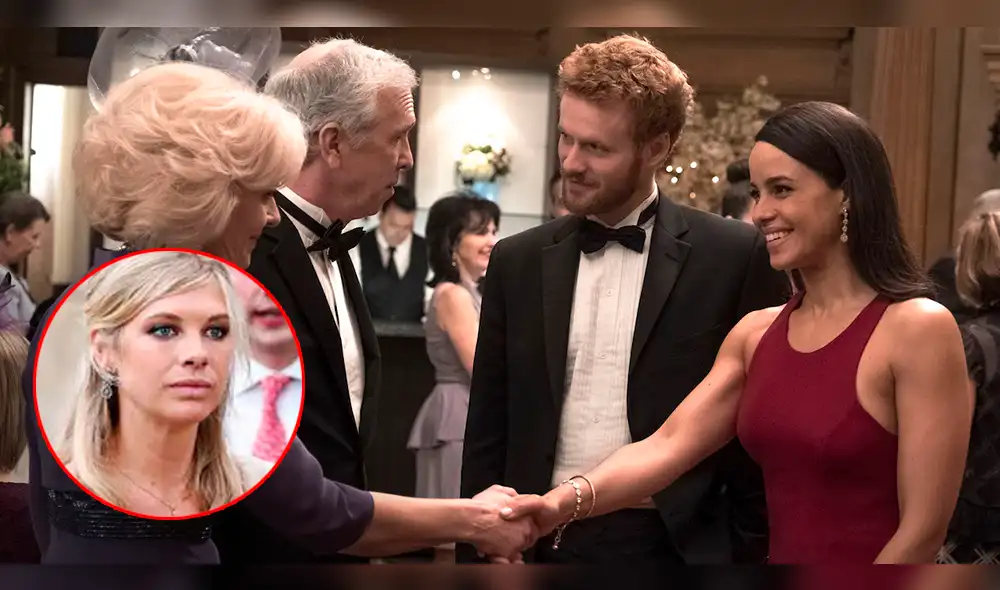 Chelsy Davy, ex del príncipe Harry, lució corto vestido en boda real | Fotos