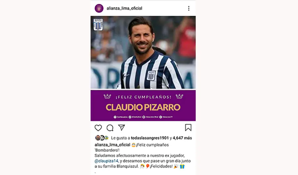 Claudio Pizarro: Bayern Múnich, Alianza Lima y Werder Bremen saludan al peruano.