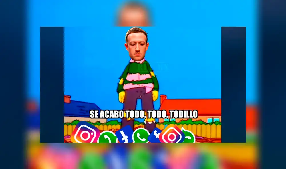 Desliza para ver los memes de la caída de Facebook. Foto: Captura. Desliza para ver los memes de la caída de Facebook. Foto: Captura.